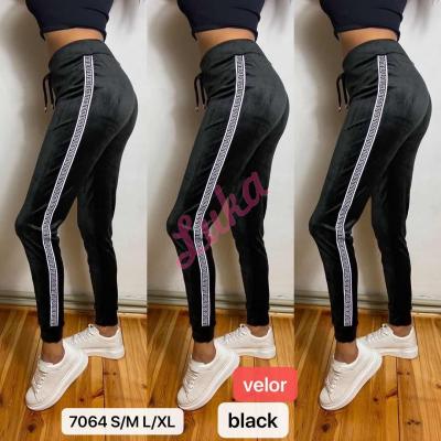Women's black leggings 7064