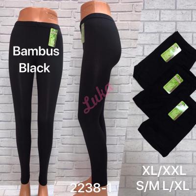 Women's black leggings 2238