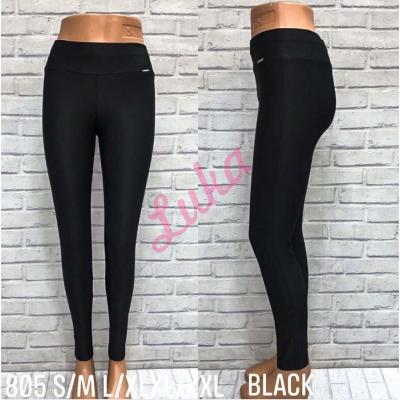 Women's black leggings 805