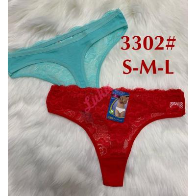 Women's thongs 3302