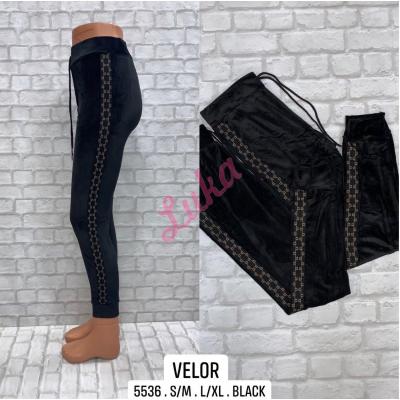 Women's black pants 5536