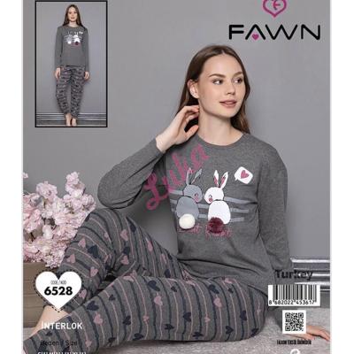 Women's turkish pajamas FAWN 5558