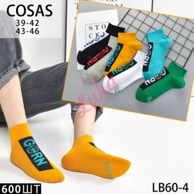 Men's low cut socks Cosas LB60-6