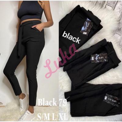 Women's black leggings 79