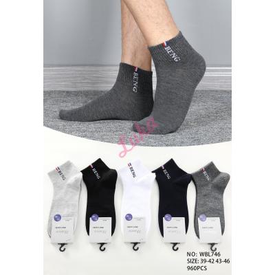 Men's low cut socks Oemen WBL746