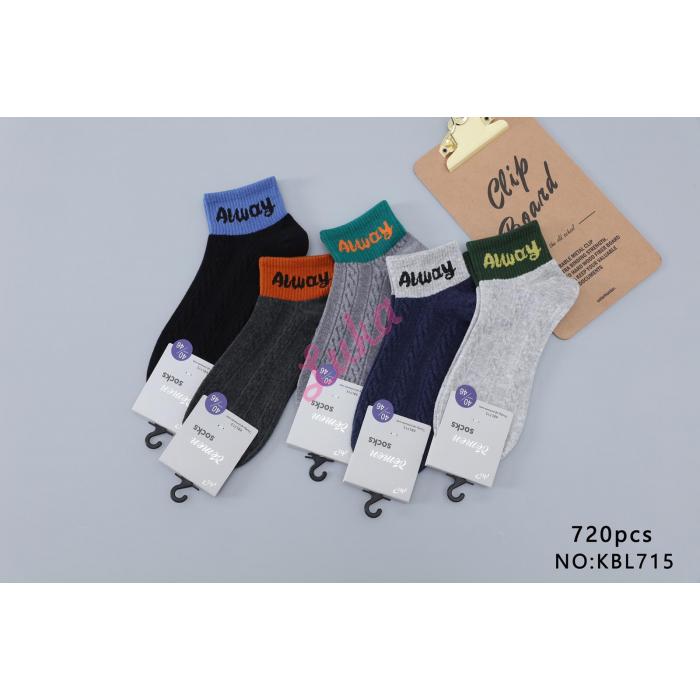 Men's low cut socks Oemen kbl712