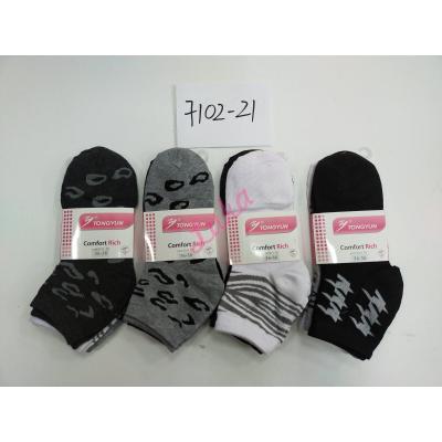 Women's socks Tongyun 7102-21