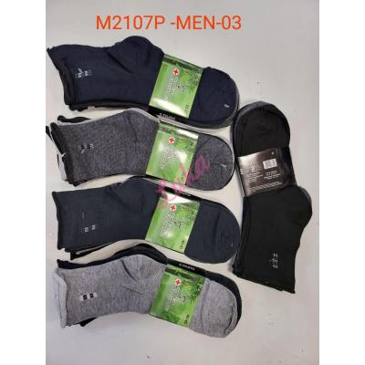 Men's bamboo pressure free socks JST M2107P-MEN-03