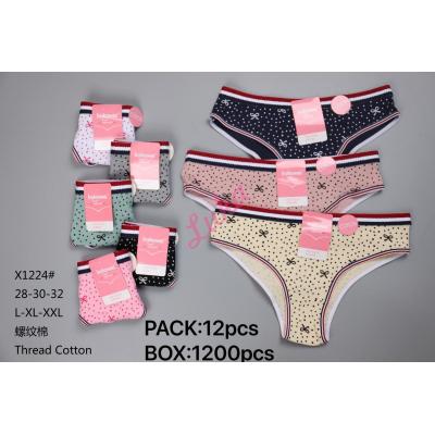 Women's panties Bixtra x1224
