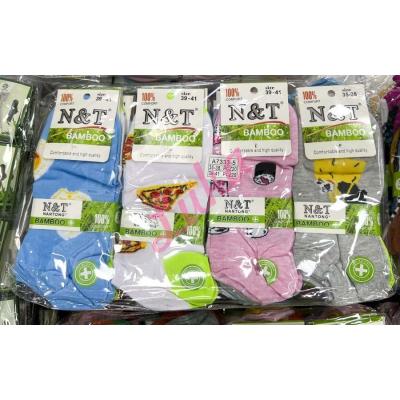 Women's bamboo low cut socks Nantong A7333-5