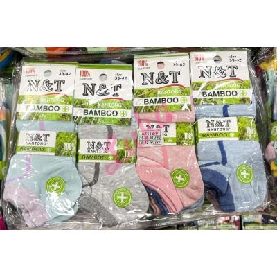 Women's bamboo low cut socks Nantong A7333-9