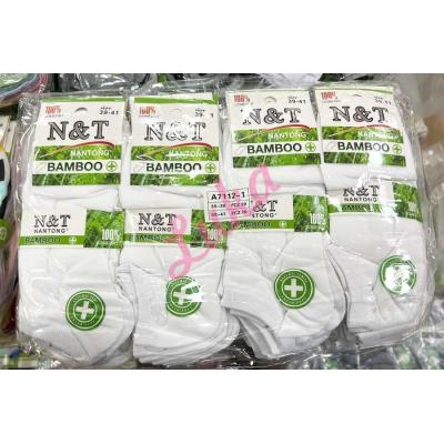 Women's bamboo low cut socks Nantong A7333-1