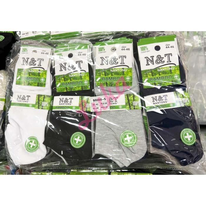 Men's bamboo low cut socks Nantong M888-