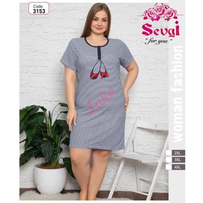 Women's turkish nightgown Sevgi 3153