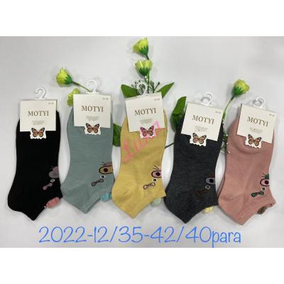 Women's low cut socks Motyl 2022-12