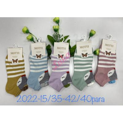 Women's low cut socks Motyl 2022-15