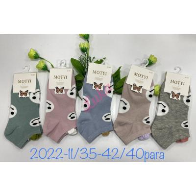 Women's low cut socks Motyl 2022-11