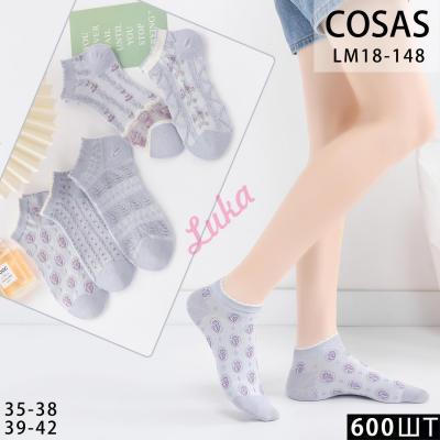 Women's low cut socks Cosas lm18-148