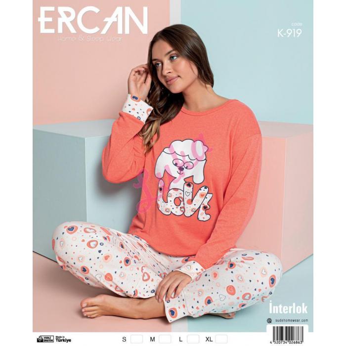 Piżama damska turecka gruba Ercan