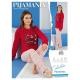 Women's turkish pajama City Love 7186