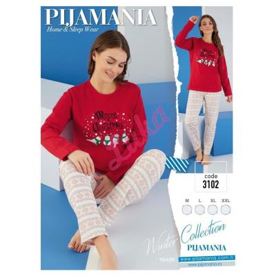 Women's turkish warm pajama Pijamania 3116