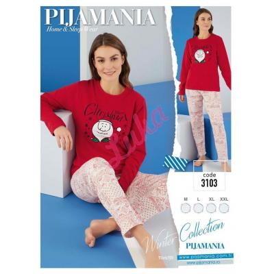 Women's turkish warm pajama Pijamania 3102