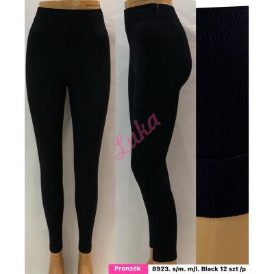 Women's black leggings 8923