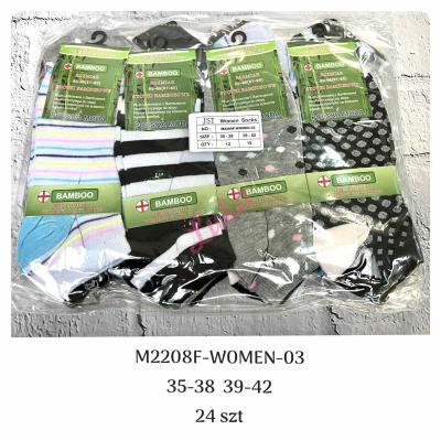 Women's bamboo low cut socks JST m2208f-women-02