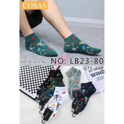 Men's low cut socks Cosas LB23-80