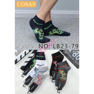 Men's low cut socks Cosas LB23-79