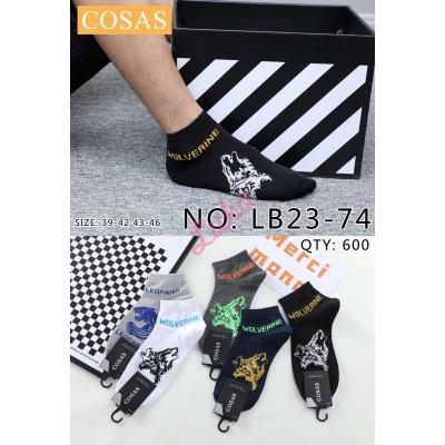 Men's low cut socks Cosas LB23-74