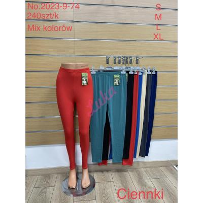 Legginsy damskie bambusowe FYV 2023-9-74