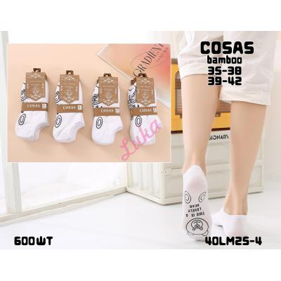 Women's low cut socks Cosas LM25-4