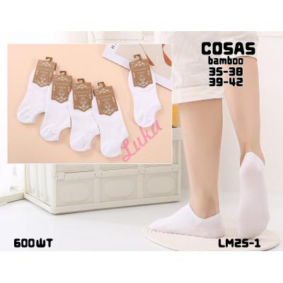 Women's low cut socks Cosas LM25-1