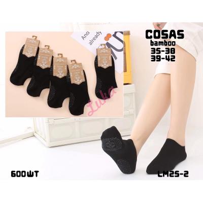 Women's low cut socks Cosas LM25-