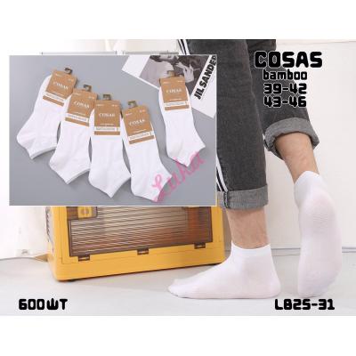 Men's low cut socks Cosas LB25-31
