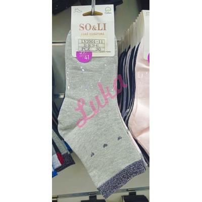 Women's Socks So&Li LY52001-