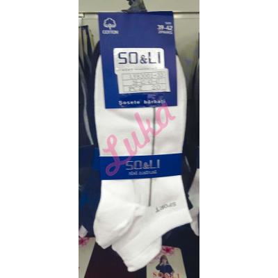 Men's low cut socks So&Li LY83001-33