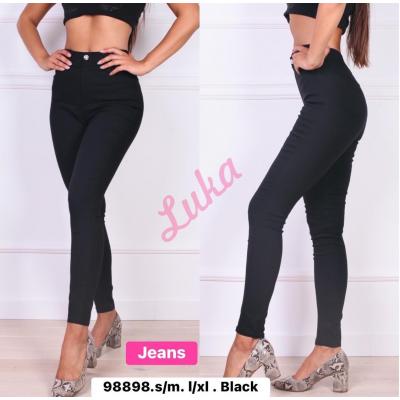 Women's black leggings 98898