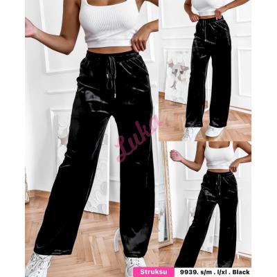 Women's black leggings 9939