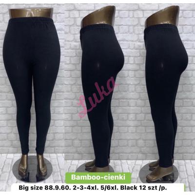 Women's black leggings 88960