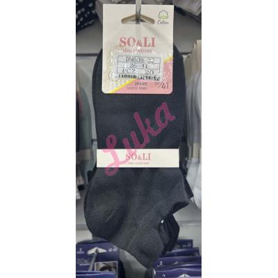 Women's low cut socks So&Li DM005-32