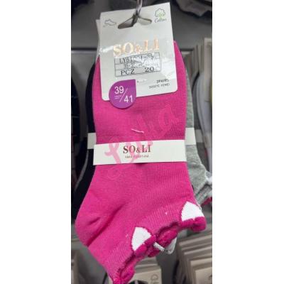 Women's low cut socks So&Li LY51001-35