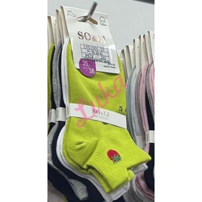 Women's low cut socks So&Li LY51001-27