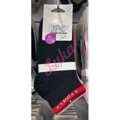 Women's low cut socks So&Li LY51001-43