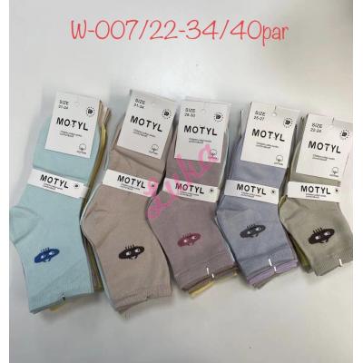 Kid's socks Motyl W-007