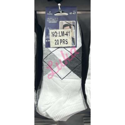 Men's low cut socks So&Li LM-41