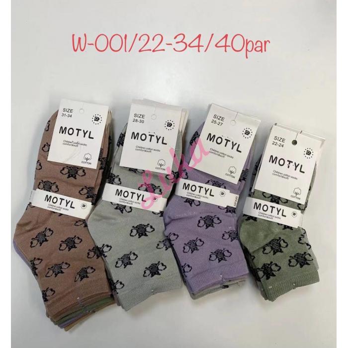 Kid's socks Motyl W-003