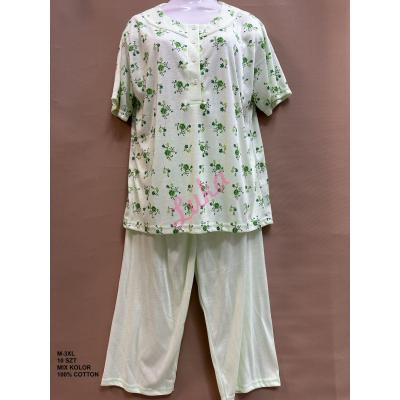Women's pajamas 3/4 ADG-9689