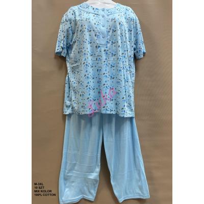 Women's pajamas 3/4 ADG-9669